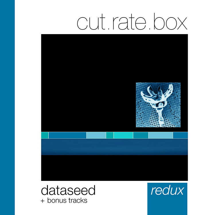 the cover of the dataseed redux editionalbum, depicting a microscopic seed-looking object against a black background